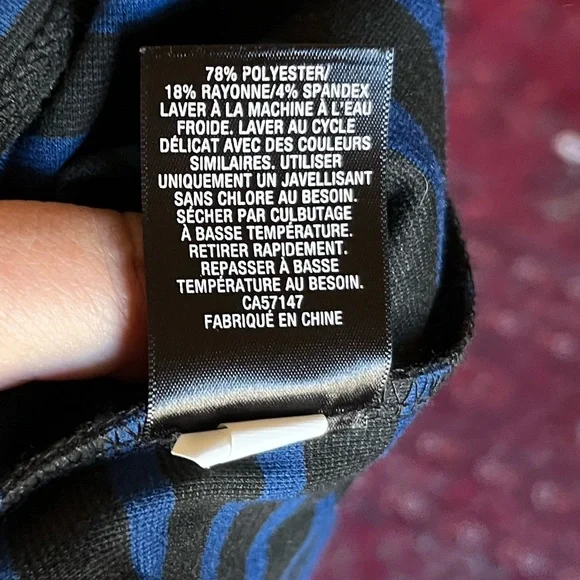 Mossimo Blue and Black Striped Dress - Picture 5 of 6